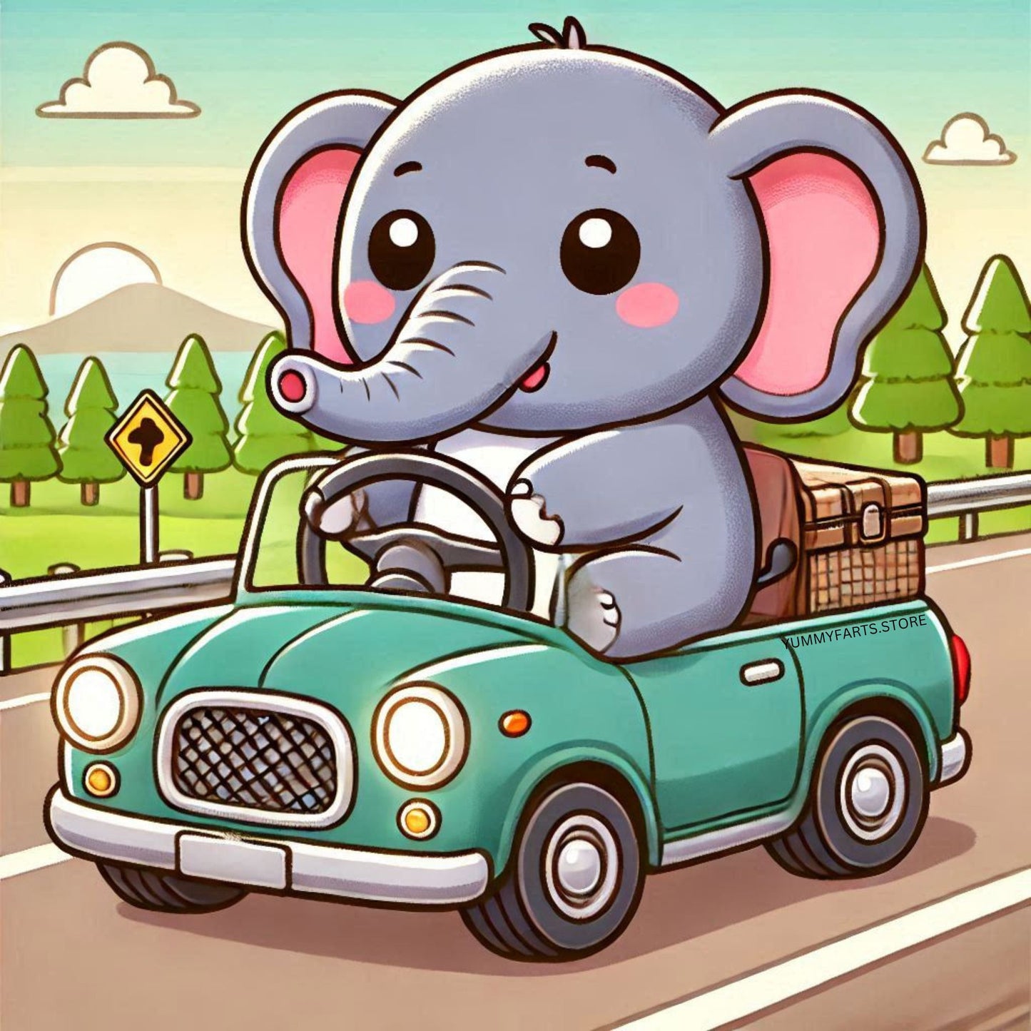 Driving Elephant - Free Download