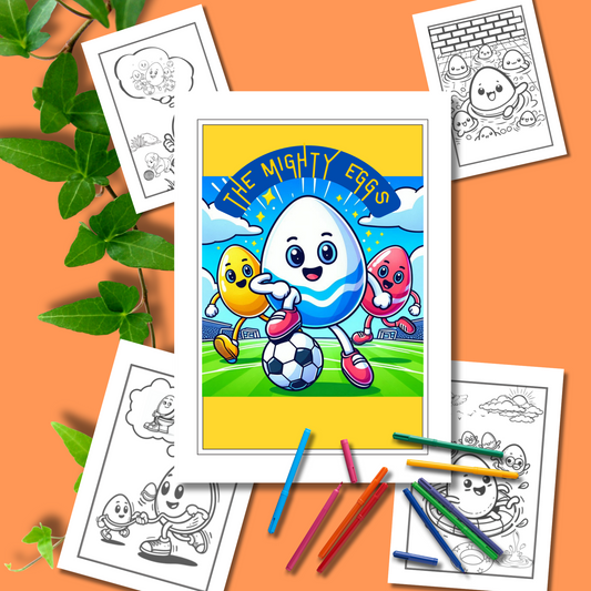 THE MIGHTY EGGS Coloring Book