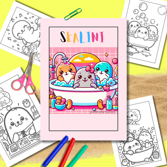 SEALINI Coloring Book