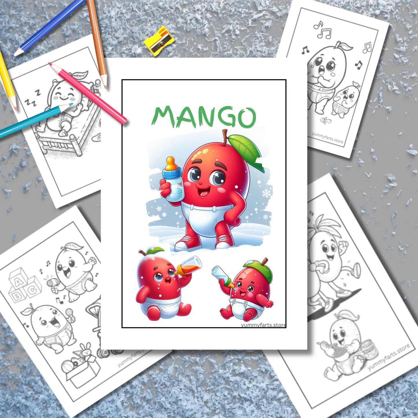 MANGO coloring book